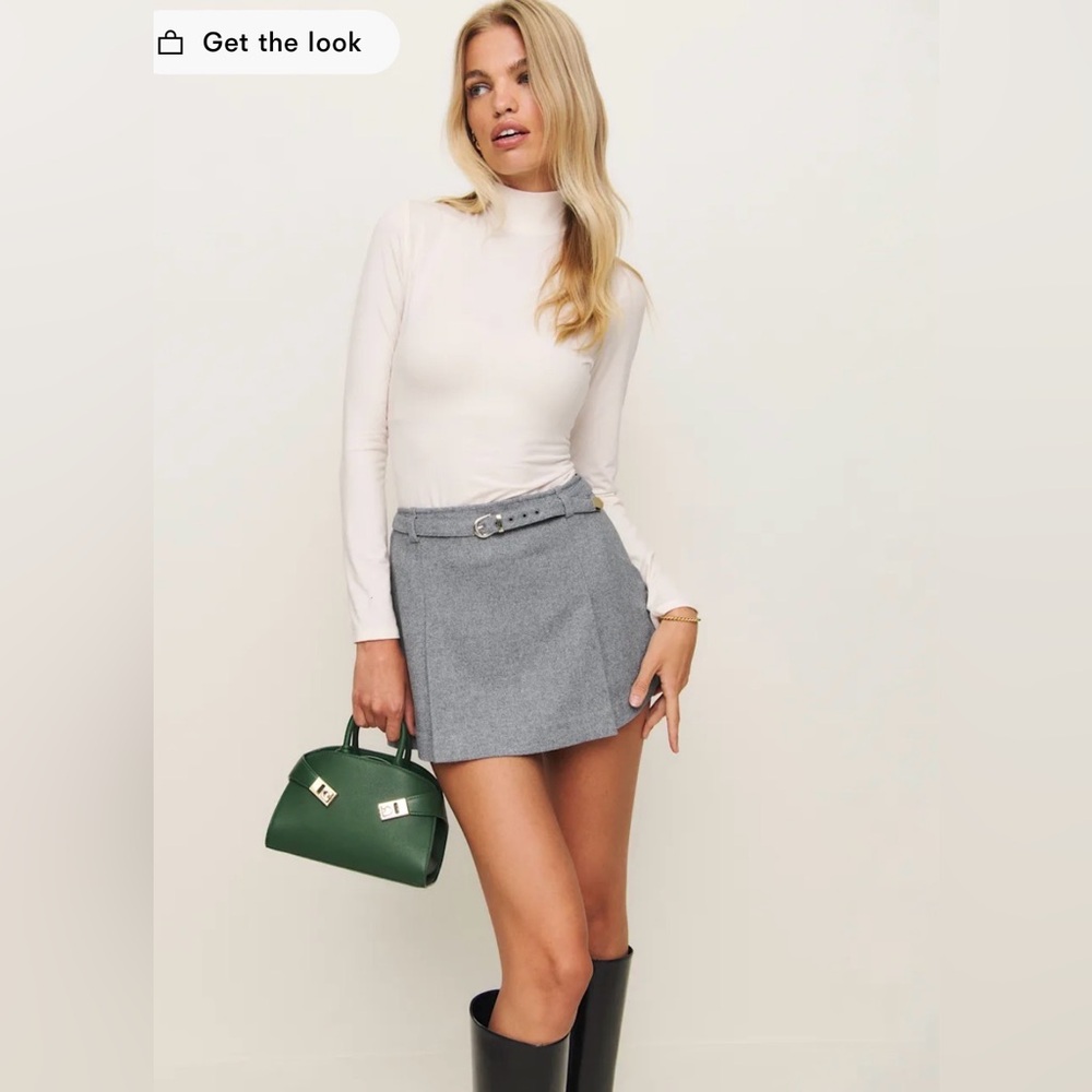 Reformation Rory Mini Skirt